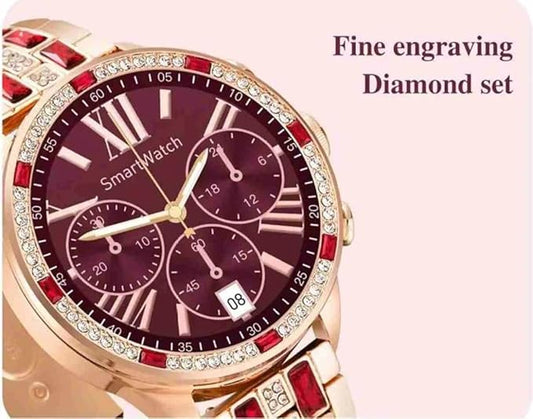 ساعة ذكية من الفولاذ المقاوم للصدأ