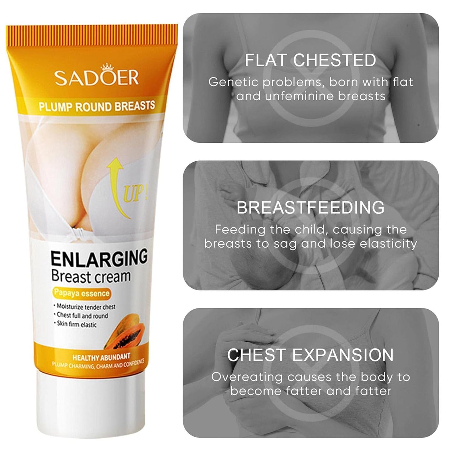 SADOER - Papaya Essence Body Firming & Nourishing Cream (Original)