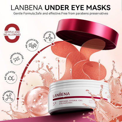 LANBENA - Peptides Hydra-Gel Eye Patches