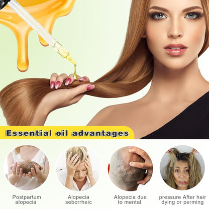 زيت إكليل الجبل العطري للعناية بالشعر