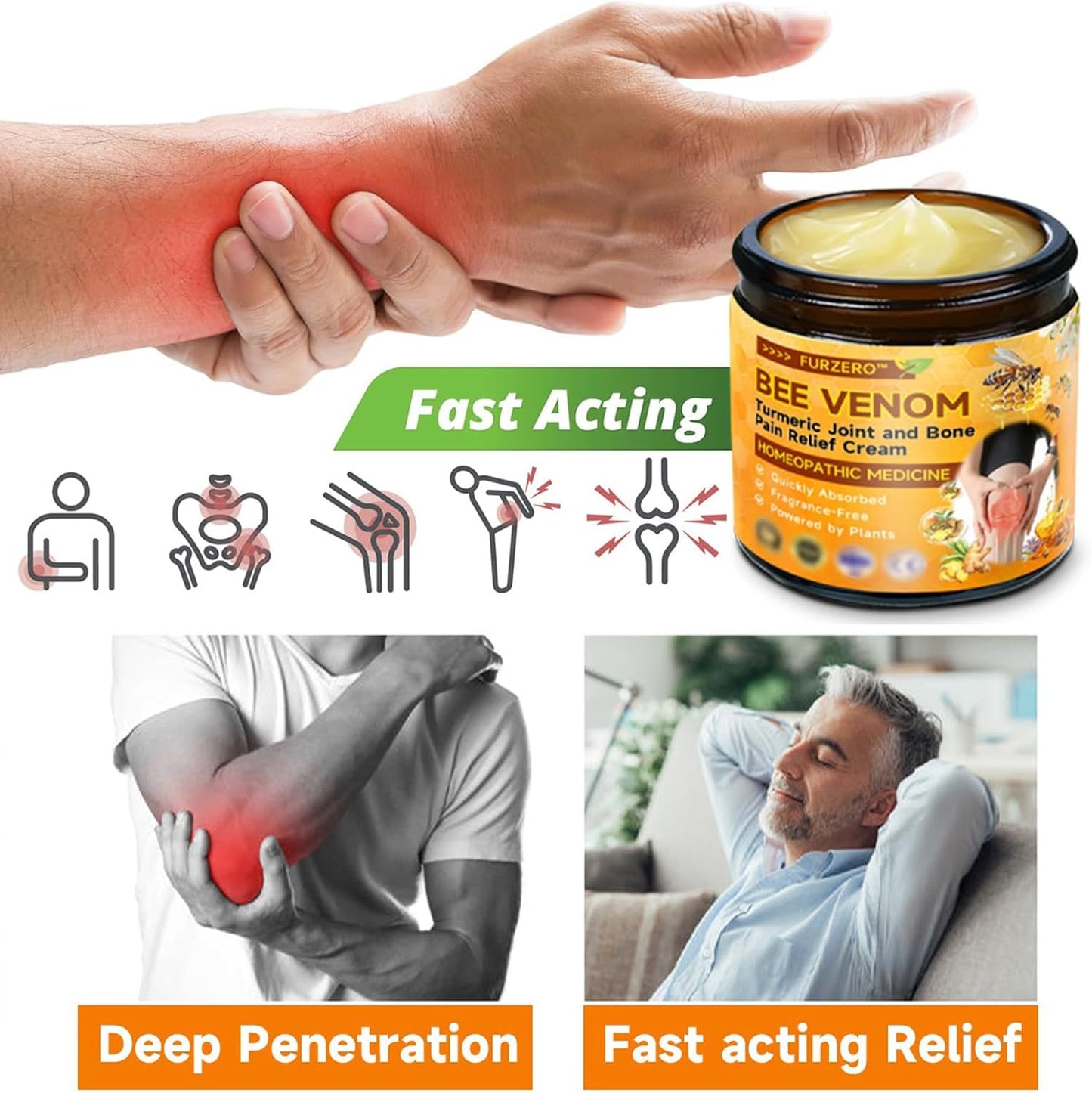 كريم ساوث مون - كريم مسكن للألم بسم النحل (الأصلي)