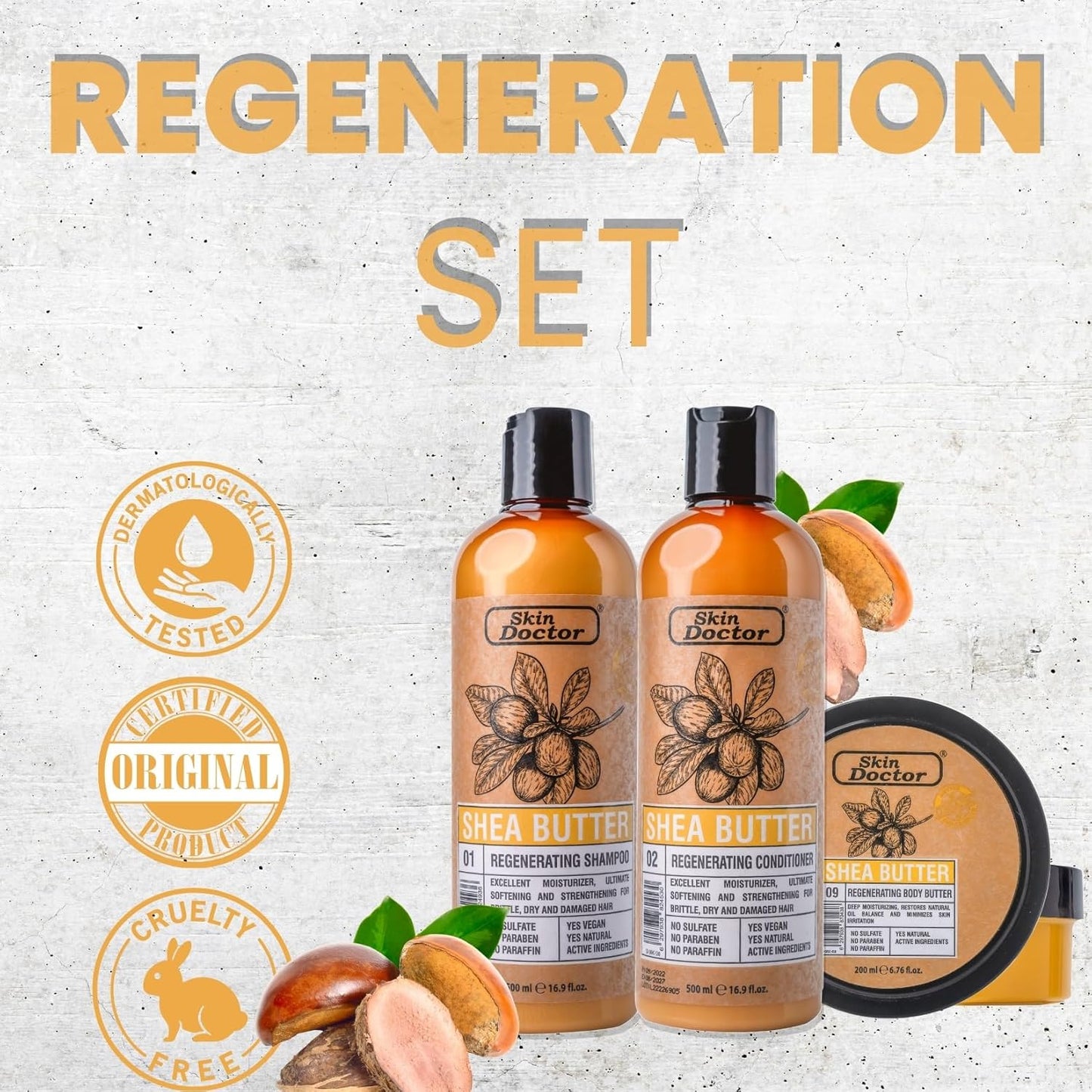 طبيب البشرة - شامبو زبدة الشيا المجدد