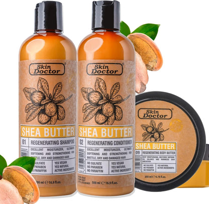 طبيب البشرة - شامبو زبدة الشيا المجدد