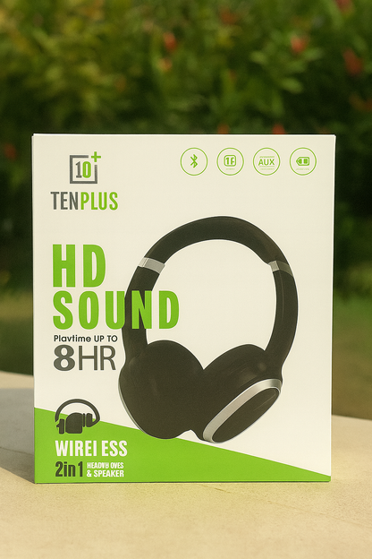 TenPlus - Wireless 2-in-1 Headphones