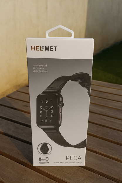 خوذة - سوار ساعة من جلد بيكا