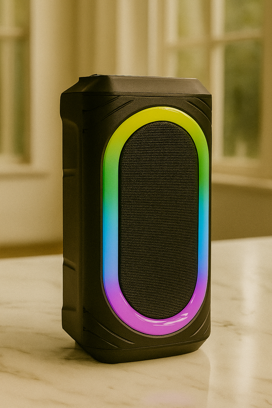 Double Horn Portable Bluetooth Speaker