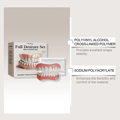 أورال هو - طقم أسنان كامل