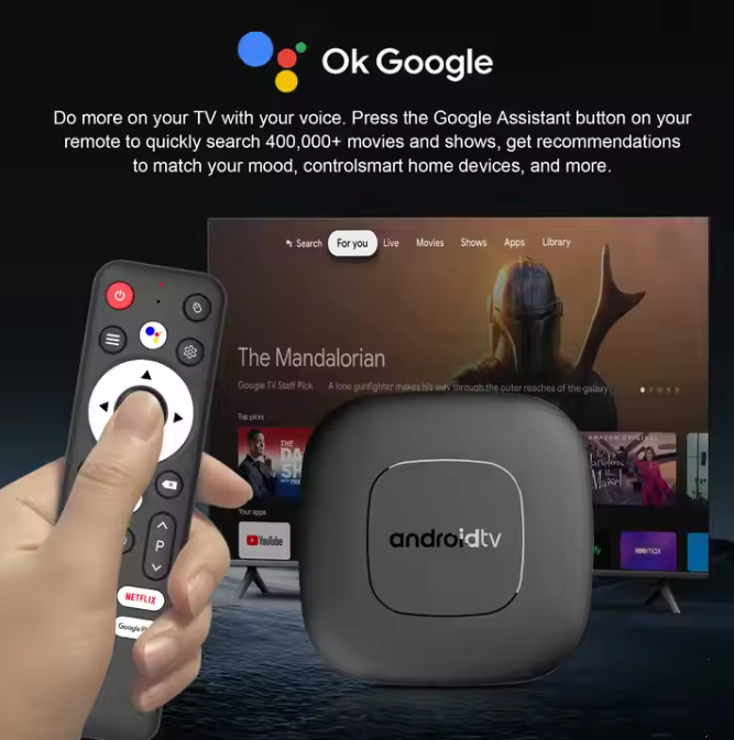 ONN - Full HD Streaming Device with Google TV