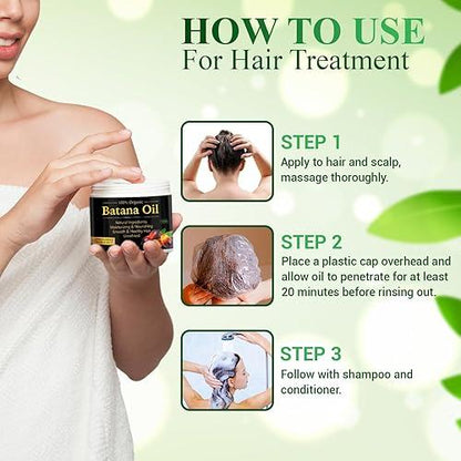 زيت باتانا للشعر