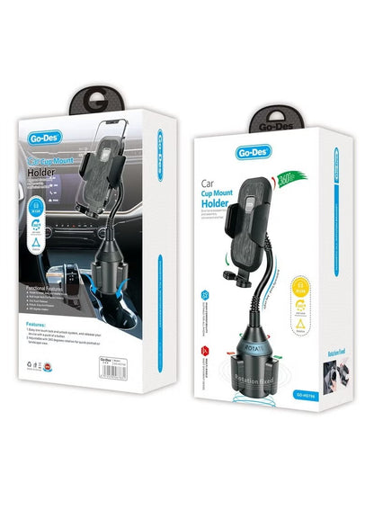 حامل هاتف للسيارة من جو-ديس - يُثبّت على الأكواب
